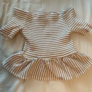 Off the shoulder top